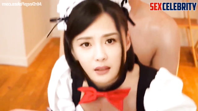 Chinese maid Yang Mi is fucked from behind - fake porn / 杨幂 假色情片