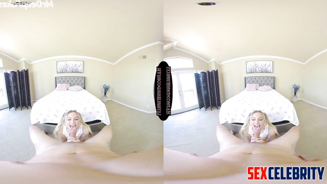 Jordyn Jones jumps on her daddy's cock and sucks it [VR deepfake porn]