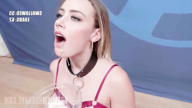 Amber Heard is having her nasty BUKKAKE experience [deepfake sex] [PREMIUM]