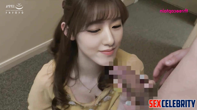 K-pop Yujin (케이팝 안유진) IZ*ONE (아이즈원) unexpectedly gave a blowjob (예기치 않게 입으로) [PREMIUM]