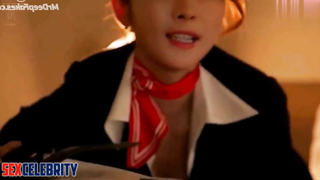 Lustful and beautiful busty stewardess wife (好色和美丽的丰满空姐妻子) Yang Mi (杨幂) [deepfake 智能換臉]