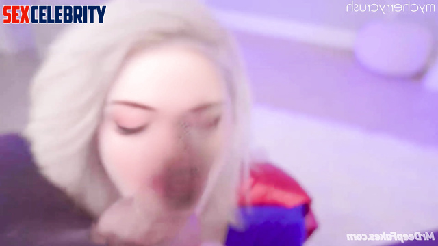 AI Amouranth cosplay SuperWoman