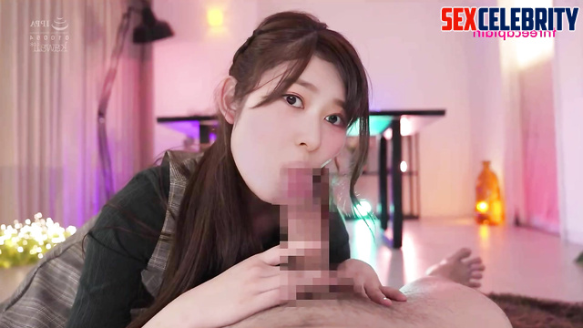 Minju IZ*ONE makes blowjob (deepfake) /김민주 아이즈원 입으로 (딥페이크) [PREMIUM]