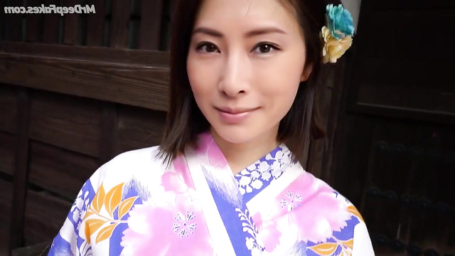 Japanese Satomi Ishihara (石原 さとみ) in yukata wants something sexy