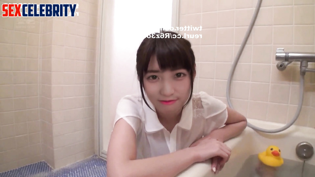 Yuki Yoda Nogizaka46 sex scene in bathroom / 与田 祐希 乃木坂46 ディープフェイクポルノ [PREMIUM]