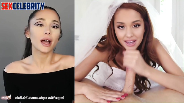 Deepfake porn - Ariana Grande made blowjob before wedding [PREMIUM]