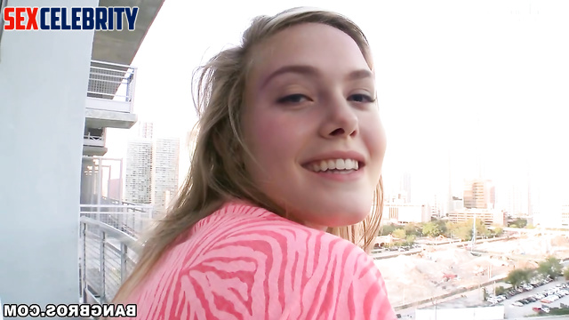 Elle Fanning is ready to do blowjob for anyone pov deepfake sex [PREMIUM]