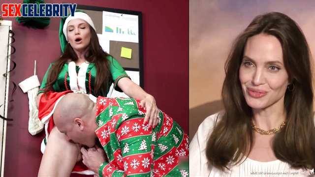 Big tits christmas elf fucked hard - ai Angelina Jolie [PREMIUM]