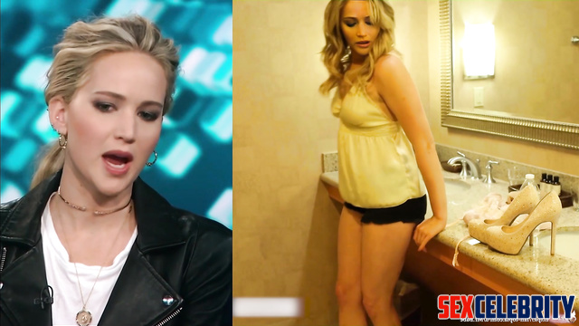 Sexy blonde Jennifer Lawrence fucked for cash / face swap [PREMIUM]