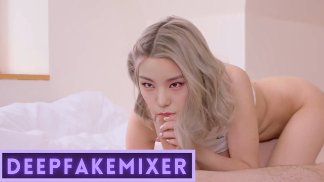 Not Yeji Itzy "Sensual Blowjob" DeepFakeMixer Korean Kpop