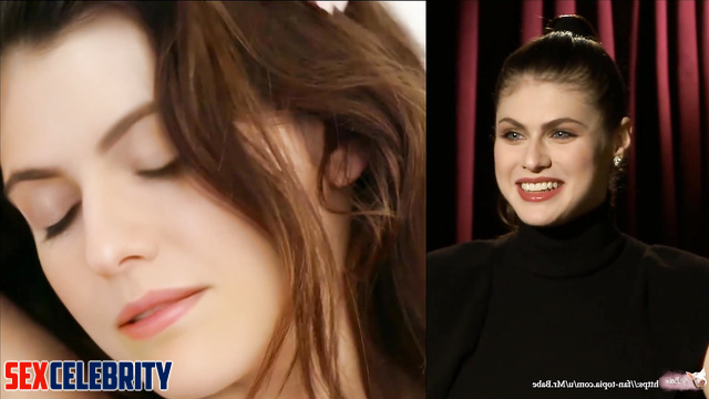 Alexandra Daddario loves when her boobs are licked (fake) [PREMIUM]