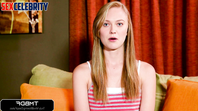 Dakota Fanning - skinny blonde fucked by strong guy, deepfake [PREMIUM]