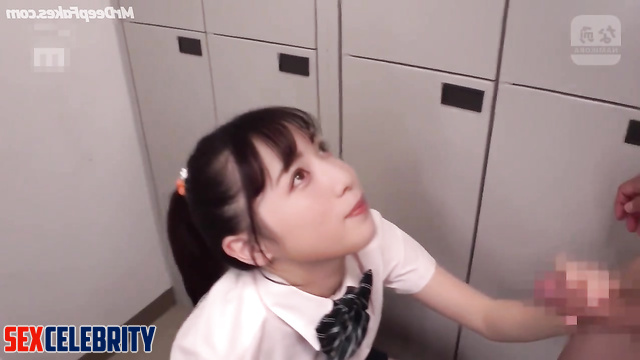 Fake Oguri Yui (おぐり ゆい ポルノ) - horny japanese fucked in the locker room