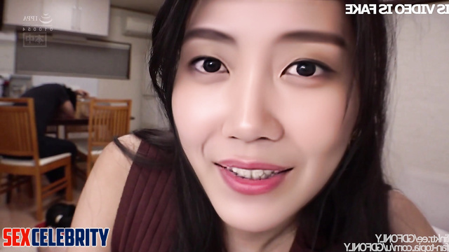 Sneaky slut Shin Hyun-been (신현빈) fucks her roomates BF 가짜 포르노 [PREMIUM]