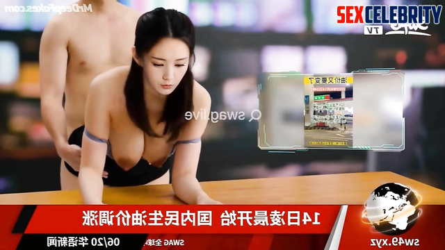 Husband disrupts news speaker Yang Mi (杨幂) live stream fake porn