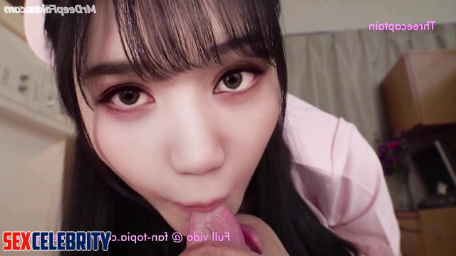 Lisa deepfake porn - nurse likes blowjob / 리사 블랙핑크