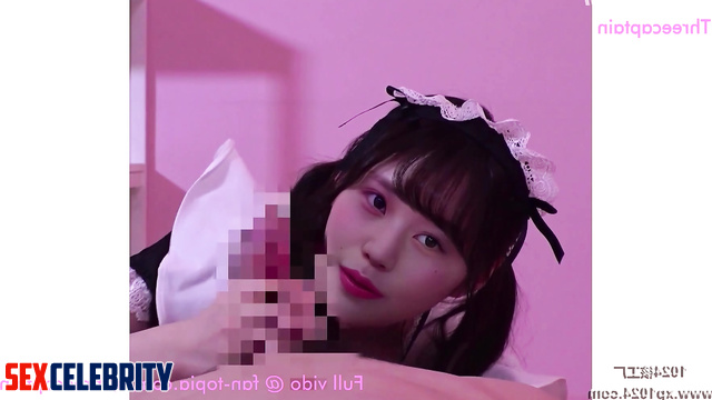 Korean bitch Wonyoung (장원영 딥페이크) loves blowjob - pov porn