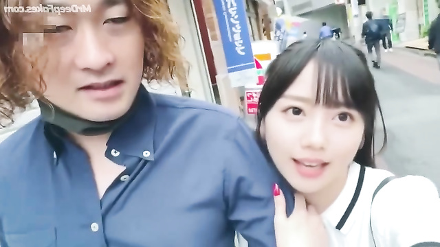 Kyoko Saito (齊藤京子 日向坂46) - sex scene - curly guy and slim bitch