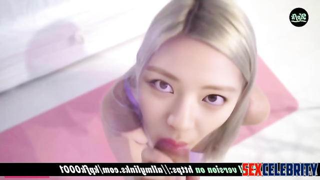 Fake blonde Yuna deep throat deepfake video (신유나 있지)