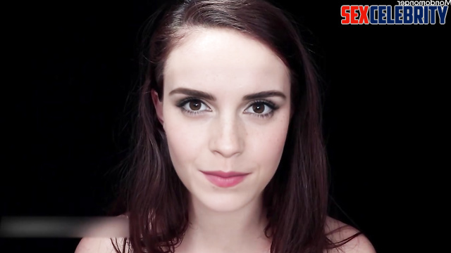 Hot whore Emma Watson wants to fuck and tells about it, sex tape