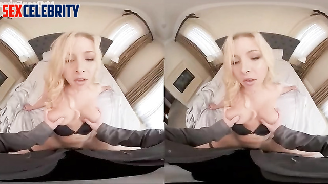 Busty blonde Lisa Kudrow enjoys fast sex - face swap