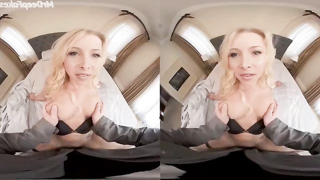 Busty blonde Lisa Kudrow enjoys fast sex - face swap