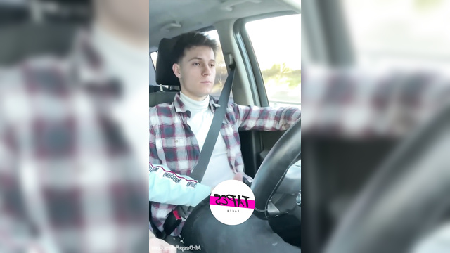 Tom Holland gets handjob & blowjob while driving a car /deepfakes