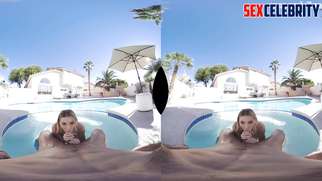 Sexy slut Killer Katrin - vr pov porn video in the pool