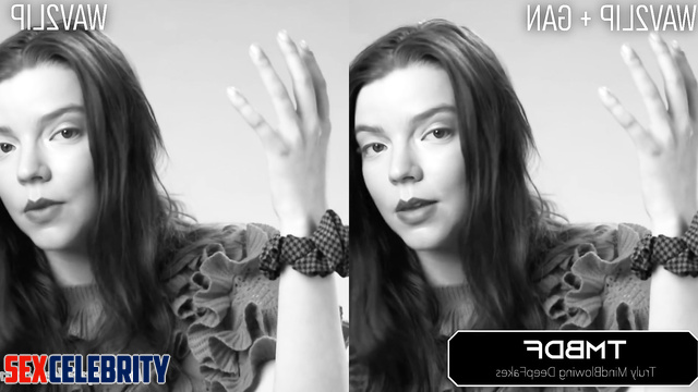 (AI fakes) Anya Taylor-Joy knows everything about BDSM