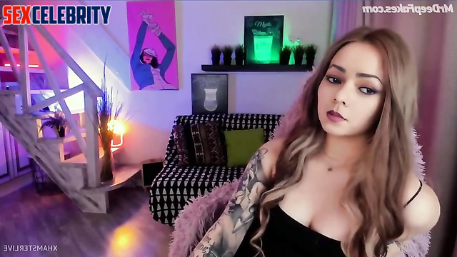 Fakes// Webcam tease with beautiful teen Claudia Guerra