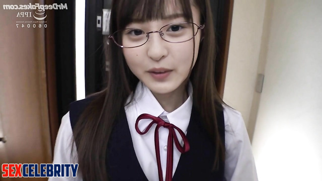 Naughty school girl Endo Sakura フェイクポルノ 遠藤さくら 乃木坂46 fakeapp porn