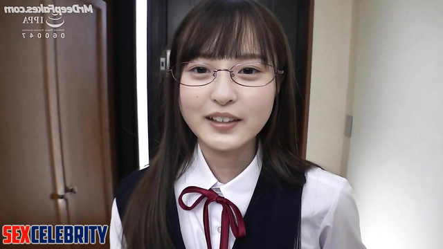 Naughty school girl Endo Sakura フェイクポルノ 遠藤さくら 乃木坂46 fakeapp porn