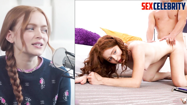 (fakeapp) Sadie Sink passionately riding her lover's fresh cock [PREMIUM]