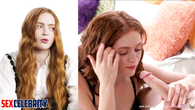 Lovely amateur beauty Sadie Sink rides cock passionately //fakes [PREMIUM]