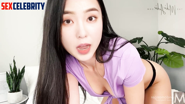 Lustful babe in stockings wants to be fucked hard / Irene (아이린 레드벨벳) AI