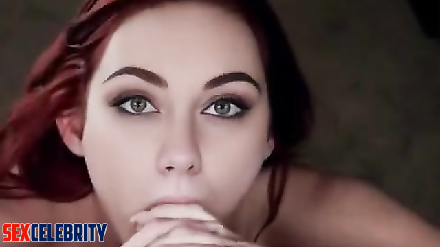 / A.I. / Blowjob masterclass from redhead beauty Maghla