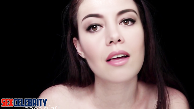 I will talk dirty while you stroke your cock - deepfake Aubrey Plaza