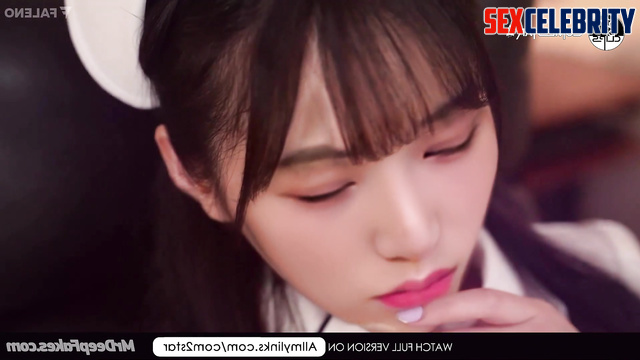 Choi Yena (최예나 아이즈원) patient seduced young nurse - real fake