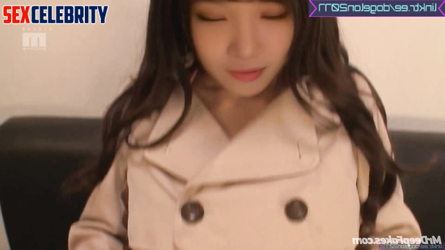 There was a bikini underneath her coat / 채원 르세라핌 Chaewon face swap