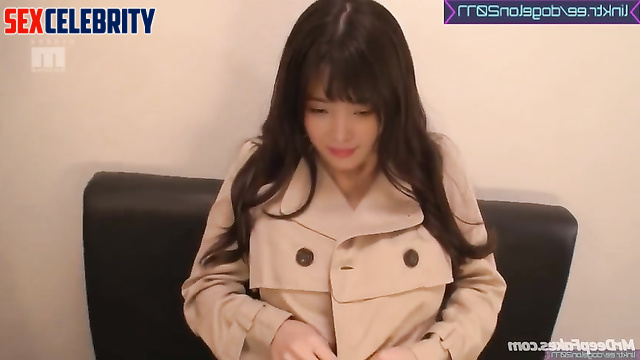 Sexy bikini under her coat (이지은 가짜 연예인 포르노) IU pov ai scenes