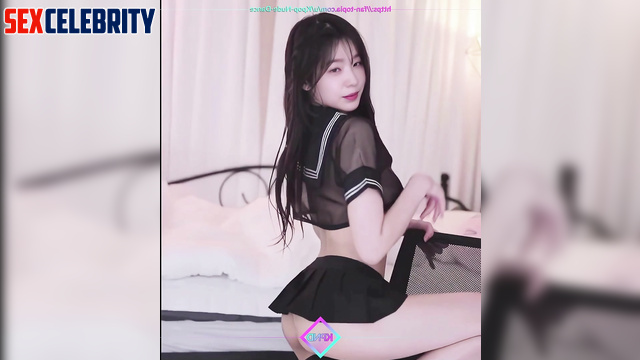 Cutie in school uniform Irene (아이린 레드벨벳) dances erotic dance - deepfake