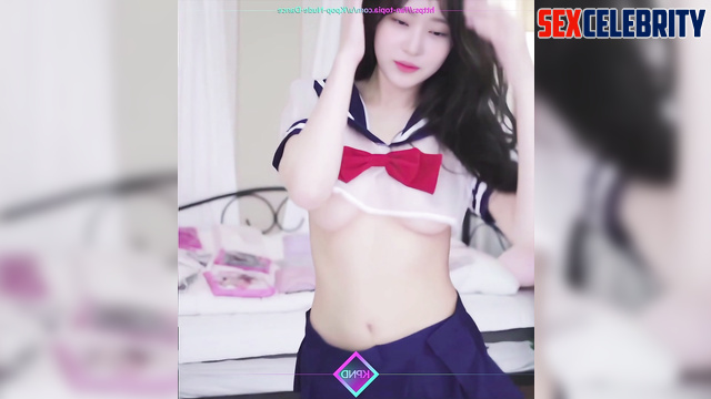 Sexy dance for her music teacher - schoolgirl Minju (김민주 아이즈원) solo A.I.