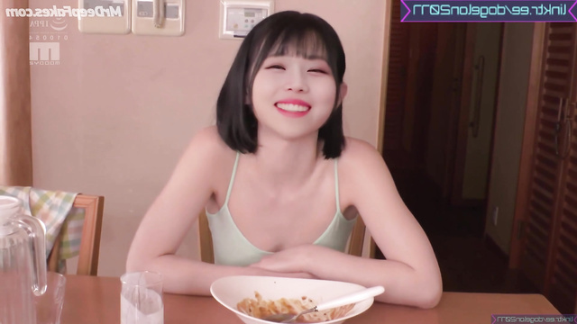 Kitchen fuck with horny schoolgirl after korean dinner - Winter (윈터 에스파)