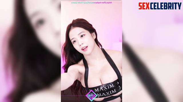 Busty whore Jisoo demonstrates sexy body - ai (지수 블랙핑크)