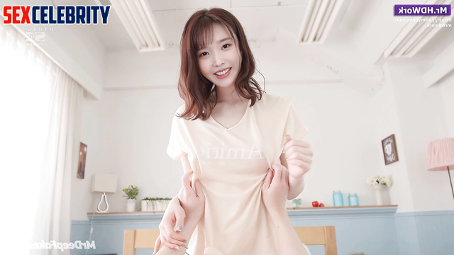 Perfect skinny teen fucked POV style - IU 이지은 섹시한 아이돌