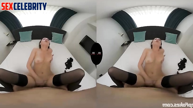 Slutty teen Gal Gadot fucks you in VR - real deepfake porn