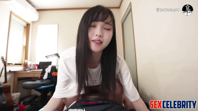 Karina (카리나 에스파) straddled my boyfriend in his room / real fake