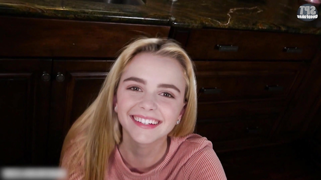 Kiernan Shipka & hot POV blowjob at the kitchen //deepfakes