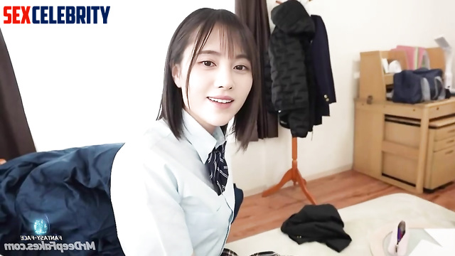 Smart schoolgirl fucked with teacher - fake Ju Jingyi (鞠婧祎 充满激情的性爱)