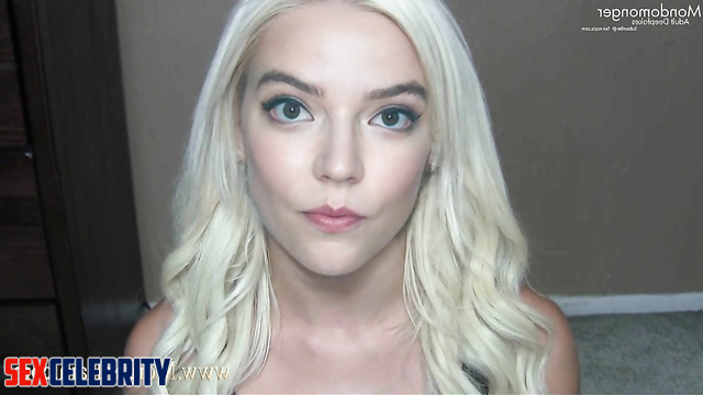 Dirty talk video with Hollywood actress Anya Taylor-Joy [PREMIUM]